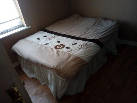Double bed and mattress new