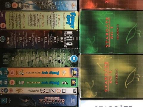 DVDs collection