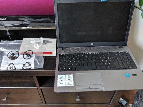 HP ProBook G4 Laptop - missing HDD - (AZERTY keyboard layout)