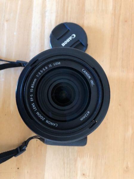 Canon 550D + lens 15-85 f3,5/5,6 IS usm
