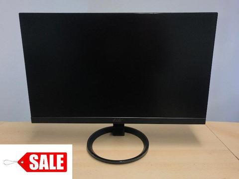 Acer R Series Monitor 23'' inch IPS Screen Full HD 1920x1080 Built in Speakers HDMI VGA DVI 4ms NEW