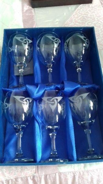 Duiske Irish Design wine glasses set