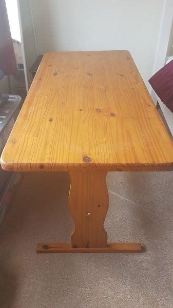 Wooden desk- good condition