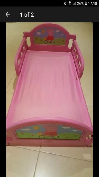 Peppa pig toddler bed