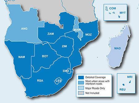 Garmin nuvi 42 - New 2019 South Africa map