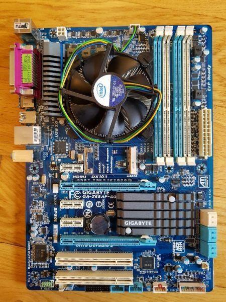 GIGABYTE Motherboard & Intel Processor