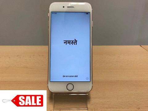 Sale Apple Iphone 6s In Rose Gold 16gb Unlocked Sim Free + Case