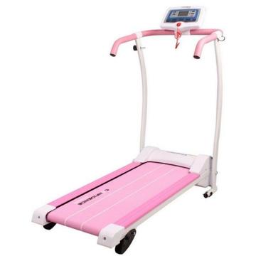Power Track Motorised Treadmill Pink