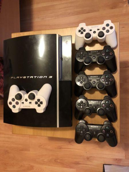 Ps3 6 controllers and 27 games