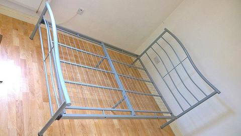 Sturdy Metal Double Bed