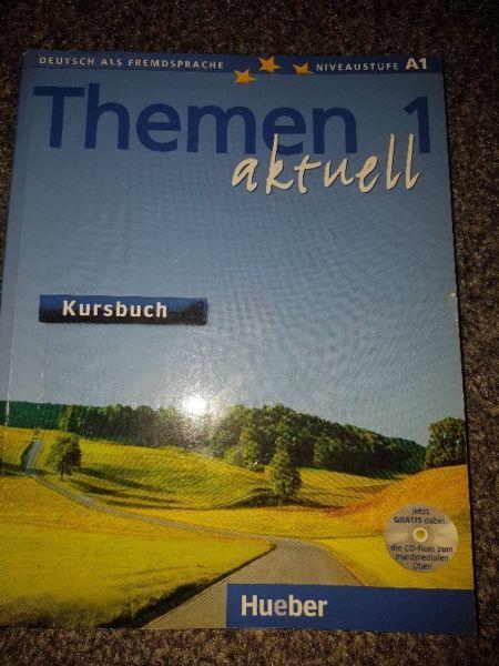 Themen 1 Actuell Kursbuch- German book with CD