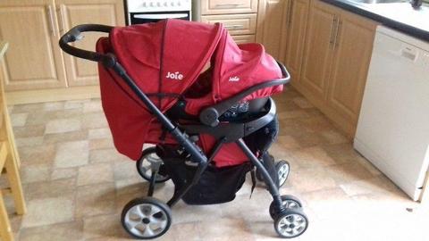 Joie travel system buggy & car seat