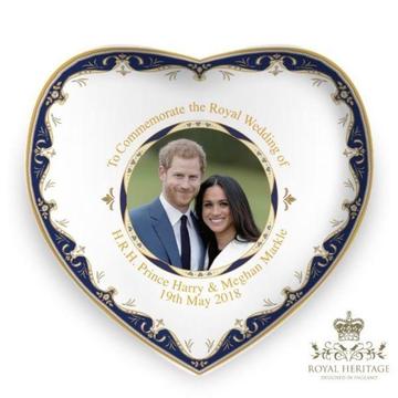 Prince Harry and Meghan Markle China Medium Plate