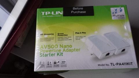TP -LINK powerline adaptor kit