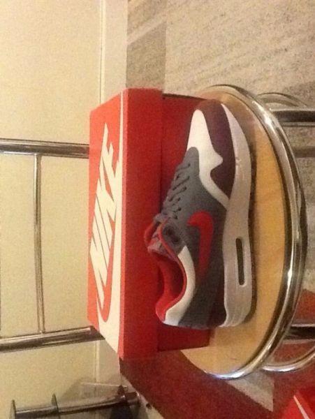 White,grey,red air max