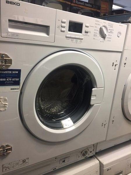 Beko 6kg integrated washing machine in fully working condition