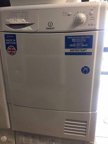 Indesit 8kg condenser dryer in fully working condition