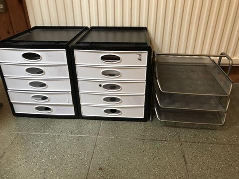 Filing Drawers and trays