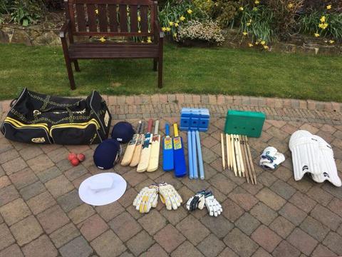 Full Cricket Team Equipment
