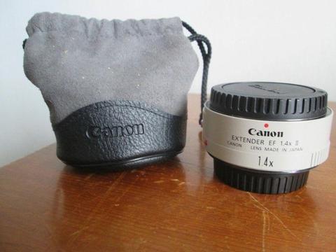 Canon Extender 1.4 Mark ii