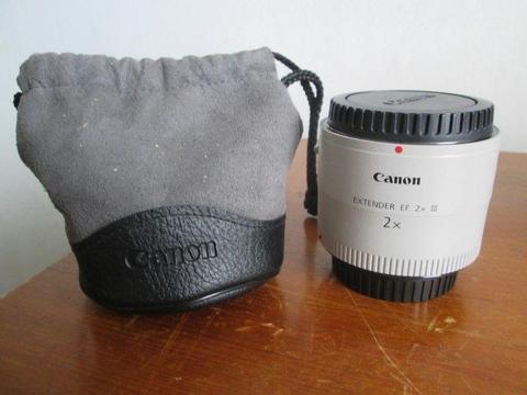 Canon teleconvertor 2 x Mark 3