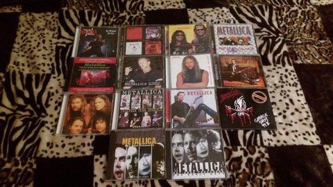 Metallica CD's Collection Rare recordings 14 CDs Live set Metal