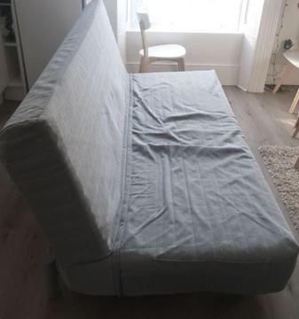 Three-seat sofa-bed BEDDINGE LOVAS - IKEA - Futon - Near new