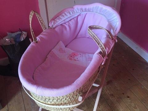 Moses Basket For A Girl