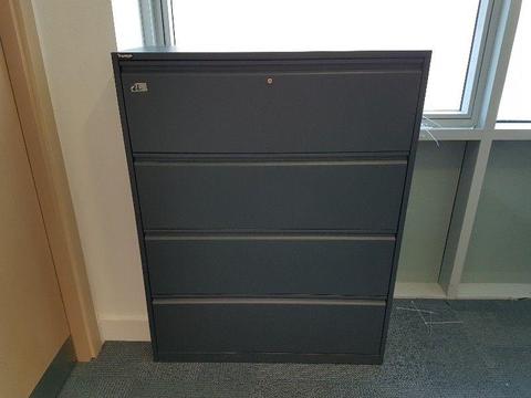4 drawer triumph laderal filing cabinet