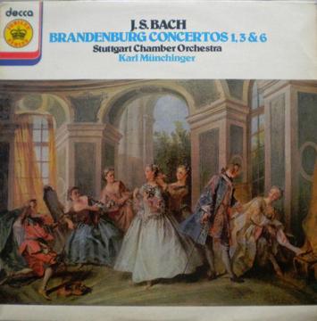 brandenburg concertos, 1,3 & 6. LP