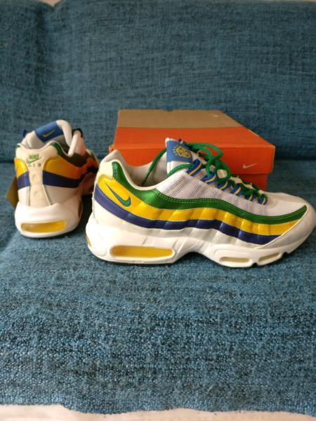Nike Air Max 95 Brazil World Cup Edition 2006 Rare UK 9.5 New never worn