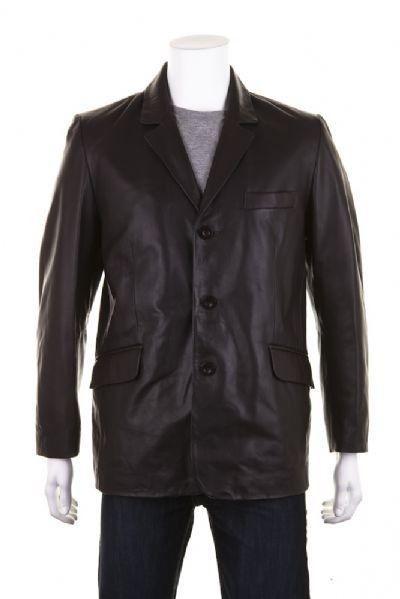 Woodland mens genuine real leather blazer RRP 289GBP