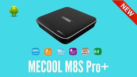 me cool m85 pro w s905w 2 gb RAM 16gb ROM TV box with android TV OS support voice input control us