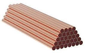Lengths of copper pipe 5.5 m lengths (in description prices )