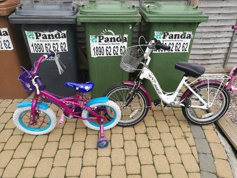 Two kids bicycles for 60 euro