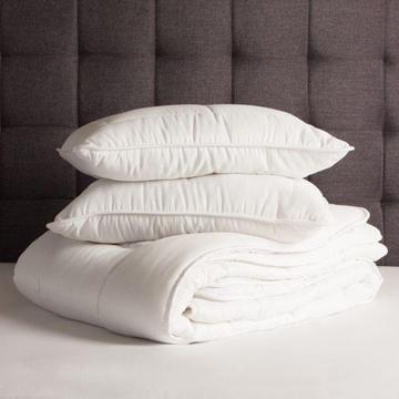 1 medium duvet + 2 pillows
