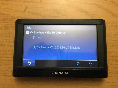 Garmin 42 with New 2018 South Africa map