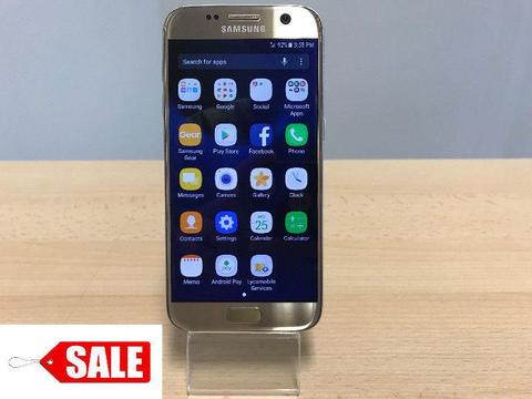 SALE Samsung Galaxy S7 32GB in Platinum GOLD Unlocked with BOX and Case