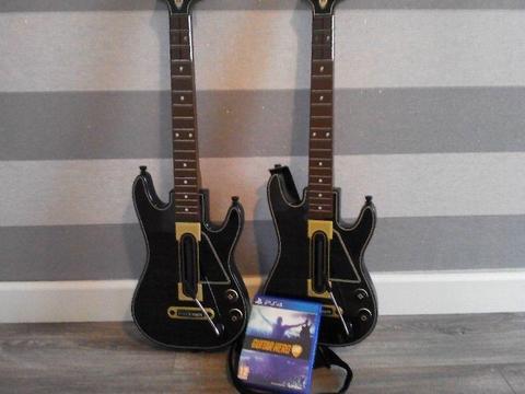 Play station 4 Guitar Hero live