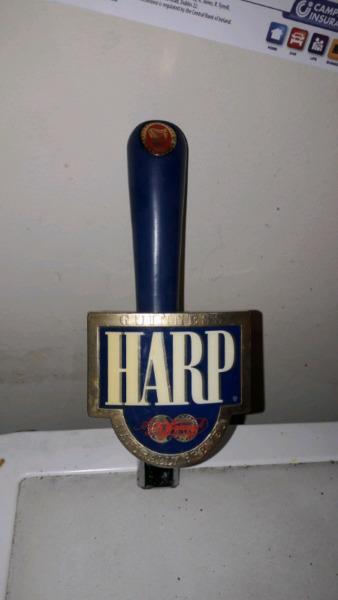 Old harp pump handle