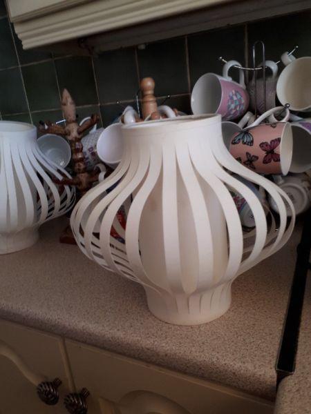 2 lamp shades for sale