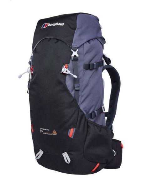 Berghaus Trailhead 50 50L Capacity Adjustable Back Rucksack Backpack
