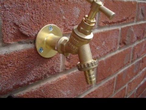 Garden tap fitted and supplied