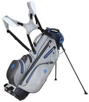 BIG MAX i-Dry Aqua 8 Stand Golf Bag Silver/cobalt NO TAGS, NEVER USED! PERFECT CONDITION!