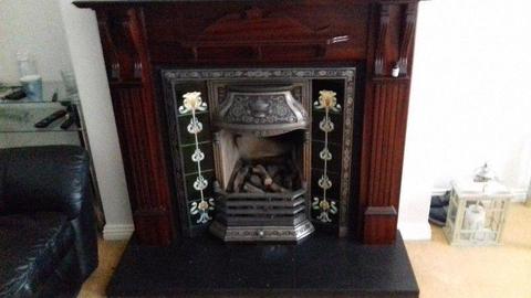 Mahogony Fireplace for sale