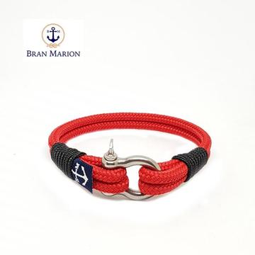 Red Nautical Bracelet by Bran Marion