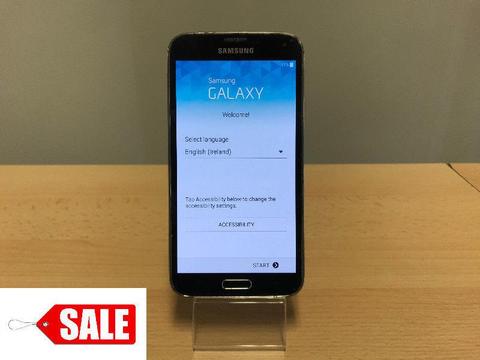 SALE Samsung Galaxy S5 in BLACK 16GB Unlocked SIM Free + Case