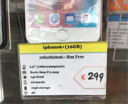 iPhone 6+ plus 16GB