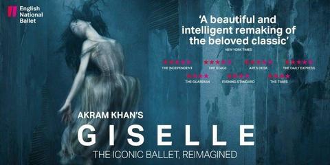 2 Tickets Giselle Bord Gais Theatre Sat 5th May