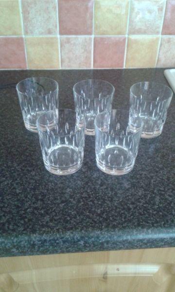 Beautiful Galway Crystal Glasses